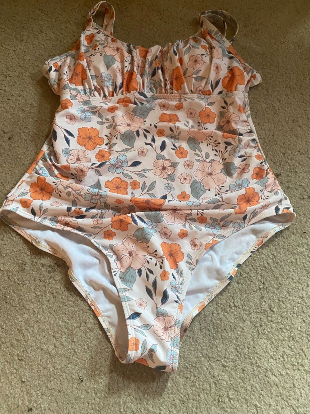 Women's Floral Swimsuit size XL, Century Star US